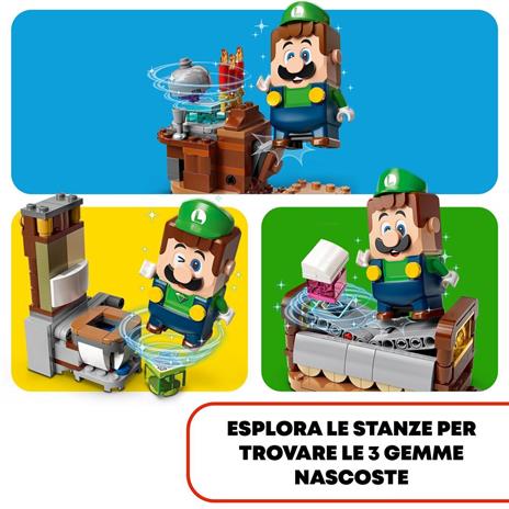 LEGO Super Mario Caccia ai Fantasmi di Luigi?s Mansion - Pack di Espansione, Set di Costruzioni con Toad e Re Boo, 71401 - 4