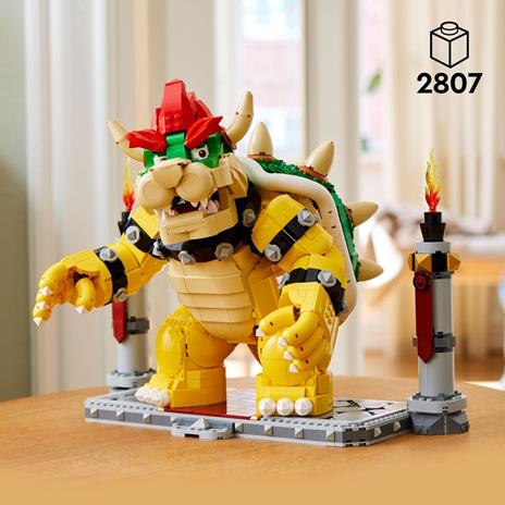 LEGO Super Mario 71411 Il Potente Bowser, Kit di Costruzioni per Adulti, Idee Regalo, Personaggio Snodabile 3D da Collezione - 3