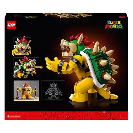 LEGO Super Mario 71411 Il Potente Bowser, Kit di Costruzioni per Adulti, Idee Regalo, Personaggio Snodabile 3D da Collezione - 8
