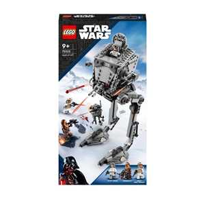 Giocattolo LEGO Star Wars 75322 AT-ST di Hoth con Minifigure di Chewbacca e Droide, Modellino del Film L'Impero Colpisce Ancora LEGO