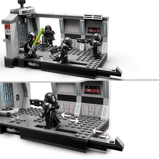 LEGO Star Wars 75324 lAttacco del Dark Trooper, Giocattoli Guerre Stellari, Mandalorian con Minifigure di Luke Skywalker - 4