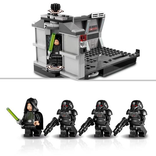 LEGO Star Wars 75324 lAttacco del Dark Trooper, Giocattoli Guerre Stellari, Mandalorian con Minifigure di Luke Skywalker - 5