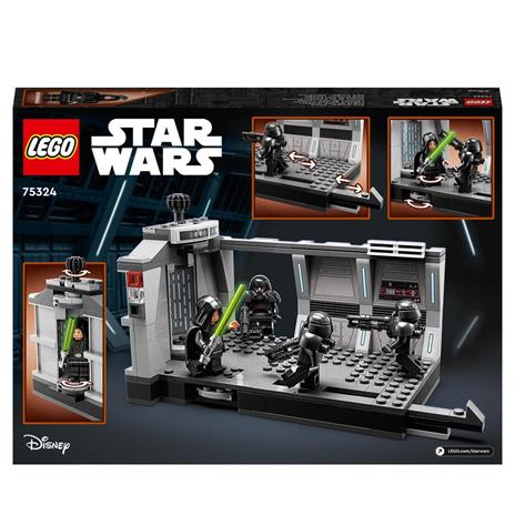 LEGO Star Wars 75324 lAttacco del Dark Trooper, Giocattoli Guerre Stellari, Mandalorian con Minifigure di Luke Skywalker - 8