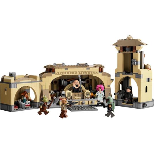 LEGO Star Wars 75326 La Sala del Trono di Boba Fett, Jabba con 7 Minifigure Guerre Stellari, Giochi per Bambini di 9+ Anni - 7