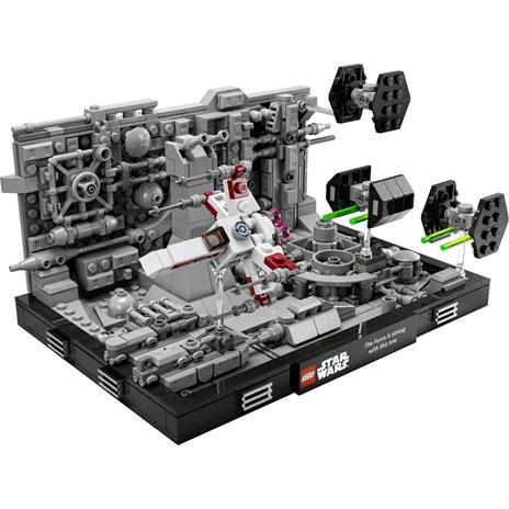LEGO Star Wars 75329 Diorama Volo sulla Trincea della Morte Nera, Set Guerre Stellari per Adulti, TIE Advanced di Darth Vader - 8