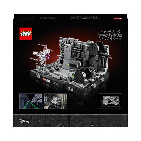 LEGO Star Wars 75329 Diorama Volo sulla Trincea della Morte Nera, Set Guerre Stellari per Adulti, TIE Advanced di Darth Vader - 9