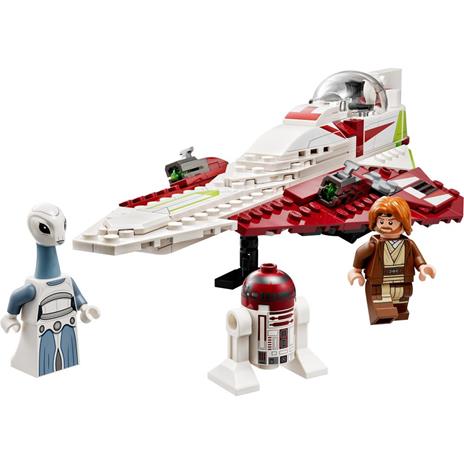 LEGO Star Wars 75333 Jedi Starfighter di Obi-Wan Kenobi, Set l'Attacco dei Cloni con Droide e Minifigure Taun We, Spada Laser - 7