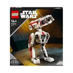 LEGO Star Wars 75335 BD-1, Figura di Droide Snodabile, Modellino da Collezione, Set dal Videogame Jedi: Fallen Order