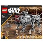 LEGO Star Wars 75337 Walker AT-TE, Modellino da Costruire, Gambe Snodabili, Cloni Soldato, Droidi da Battaglia e Droide Ragno