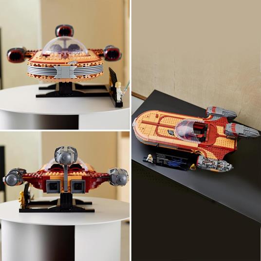 LEGO Star Wars 75341 LandSpeeder di Luke Skywalker, Ultimate Collector Series, Modellino da Costruire con Minifigure C-3PO - 5