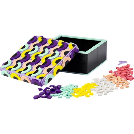 LEGO DOTS 41960 My Big Box, Fai da Te, Contenitore con Coperchio Portaoggetti, Regalo Creativo, Giochi per Bambini dai 6 Anni - 7