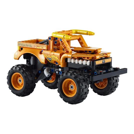 LEGO Technic Monster Jam El Toro Loco, Set 2 in 1 Camion e Macchina Giocattolo, per Bambini di 7+ Anni, 42135 - 7