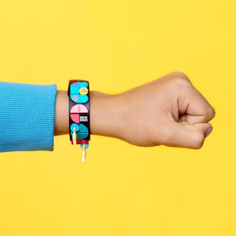 LEGO DOTS 41943 Gamer - Braccialetto con Ciondoli, Kit Creazione Gioielli Fai-da-te, Giocattoli Creativi per Bambini 6+ - 3