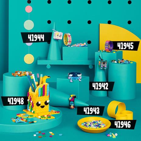 LEGO DOTS 41943 Gamer - Braccialetto con Ciondoli, Kit Creazione Gioielli Fai-da-te, Giocattoli Creativi per Bambini 6+ - 6