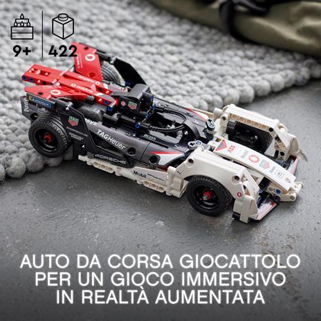 LEGO Technic Formula E Porsche 99X Electric, Auto da Corsa con App AR, Modellino da Costruire, Macchina Giocattolo, 42137 - 2