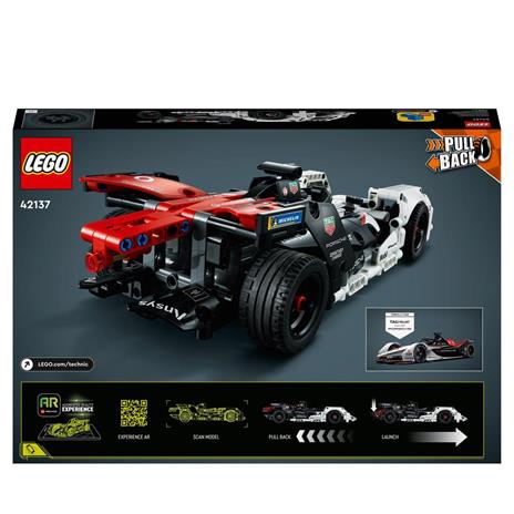 LEGO Technic Formula E Porsche 99X Electric, Auto da Corsa con App AR, Modellino da Costruire, Macchina Giocattolo, 42137 - 8