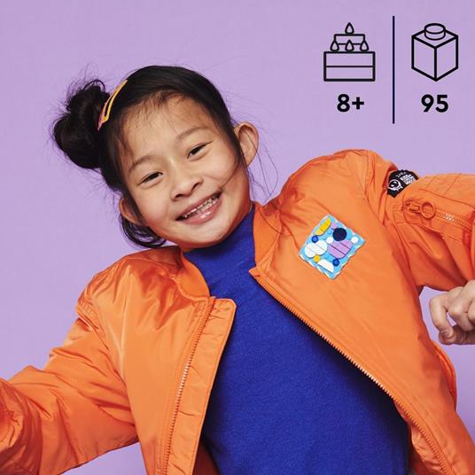 LEGO DOTS 41955 Patch Cucibile, Set Fai da Te con Toppa da Cucire, Regalo Creativo, Giochi per Bambini da 8 Anni in su - 3