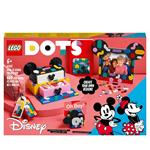LEGO DOTS 41964 Disney Il KIT Back to School di Topolino e Minnie, Set 6 in 1 con Portagioie e Portafoto, Idea Regalo