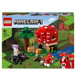 LEGO Minecraft 21179 La Casa dei Funghi, Giocattoli per Bambini di 8+ Anni, Idea Regalo con il Personaggio di Alex
