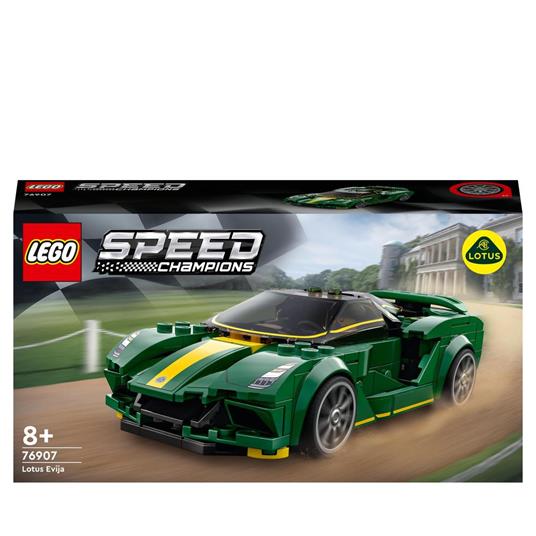 LEGO Speed Champions 76907 Lotus Evija, Macchina Giocattolo Da Corsa,  Modello Replica Auto Sportiva, Set da Collezione - LEGO - Speed Champions -  Automobili - Giocattoli