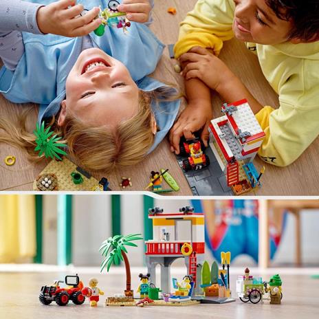LEGO City 60328 Postazione del Bagnino, Set con ATV e Strada, Giocattoli Creativi, Idea Regalo, Giochi per Bambini e Bambine - 5