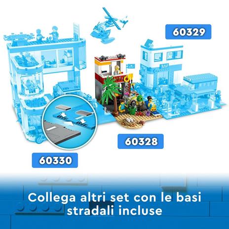 LEGO City 60328 Postazione del Bagnino, Set con ATV e Strada, Giocattoli Creativi, Idea Regalo, Giochi per Bambini e Bambine - 6
