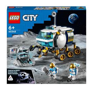 Giocattolo LEGO City 60348 Rover Lunare, Modello di Veicolo Spaziale Giocattolo, Base della NASA con 3 Minifigure di Astronauti LEGO