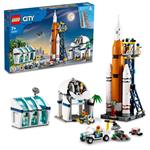 LEGO City 60351 Centro Spaziale, Giocattoli Creativi per Bambini di 7+ Anni, Base NASA con 6 Minifigure di Astronauti