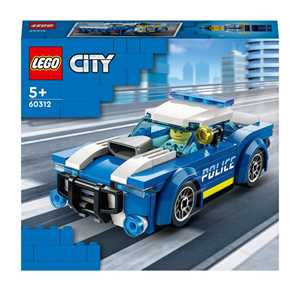 Giocattolo LEGO City Police 60312 Auto della Polizia, Set di Costruzione con Minifigure e Macchina Giocattolo per Bambini di 5+ Anni LEGO