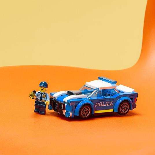 LEGO City Police 60312 Auto della Polizia, Set di Costruzione con Minifigure e Macchina Giocattolo per Bambini di 5+ Anni - 6