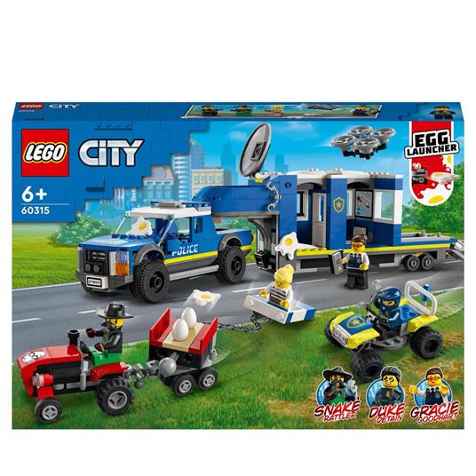 City Polizia Lego Macchine Polizia LEGO City Police 60315 Camion