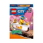 LEGO City Stuntz 60333 Stunt Bike Vasca da Bagno, Moto Giocattolo con Minifigure, Giochi per Bambini dai 5 Anni, Idea Regalo