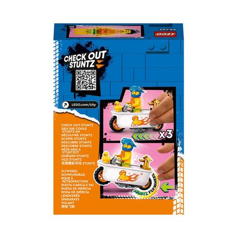 LEGO City Stuntz 60333 Stunt Bike Vasca da Bagno, Moto Giocattolo con Minifigure, Giochi per Bambini dai 5 Anni, Idea Regalo - 8