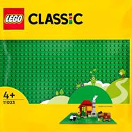LEGO Classic 11023 Base Verde, Tavola per Costruzioni Quadrata con 32x32 Bottoncini, Piattaforma Classica per Mattoncini