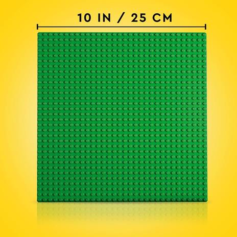 LEGO Classic 11023 Base Verde, Tavola per Costruzioni Quadrata con 32x32 Bottoncini, Piattaforma Classica per Mattoncini - 5