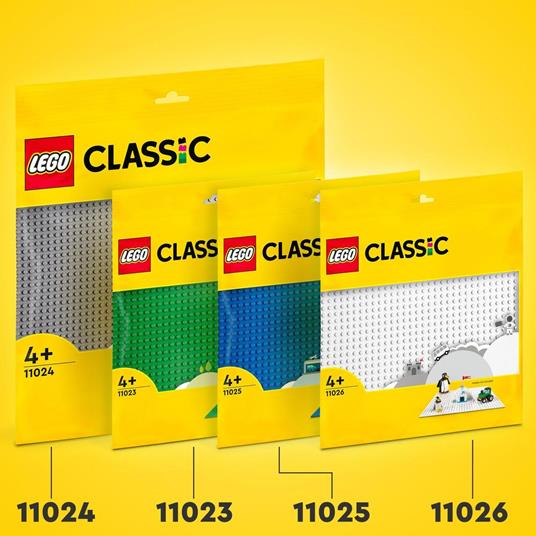 LEGO Classic 11023 Base Verde, Tavola per Costruzioni Quadrata con 32x32 Bottoncini, Piattaforma Classica per Mattoncini - 6