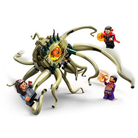 LEGO Marvel 76205 Faccia A Faccia con Gargantos, Piovra e Minifigure di Dr Strange, Giochi per Bambini dai 8 Anni in su - 4
