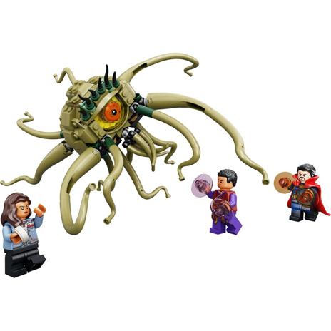 LEGO Marvel 76205 Faccia A Faccia con Gargantos, Piovra e Minifigure di Dr Strange, Giochi per Bambini dai 8 Anni in su - 7