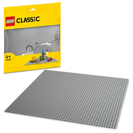 LEGO Classic Base grigia - 10