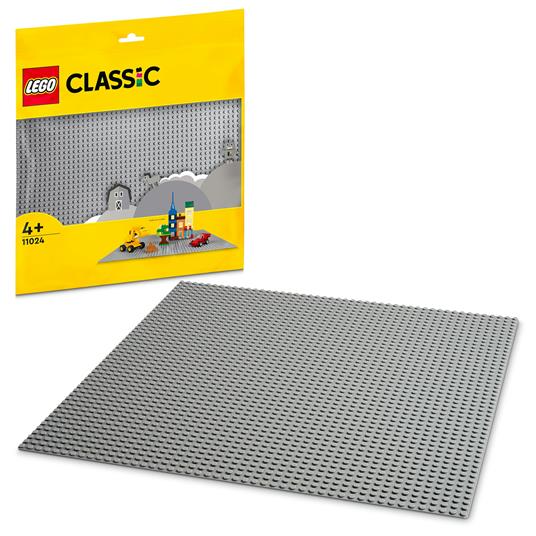 LEGO Classic Base grigia - 10