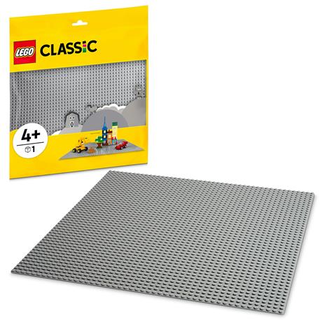 LEGO Classic Base grigia - 11