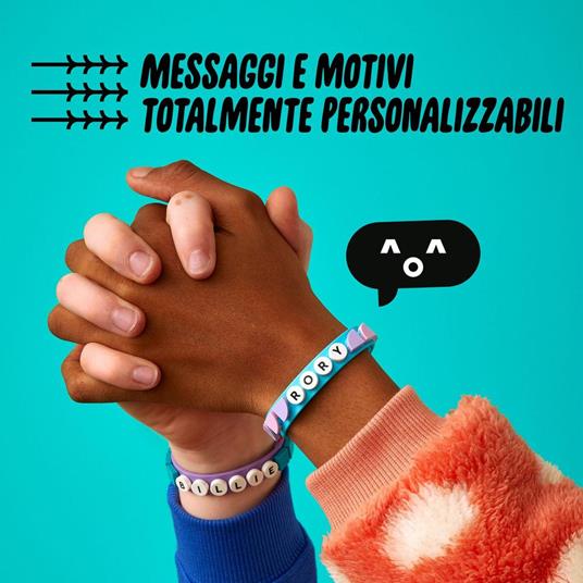 LEGO DOTS 41962 Family Pack Creativo - Unicorno, Regalo per Bambine e Bambini, Set 5in1, Scatola Portaoggetti e Braccialetti - 3