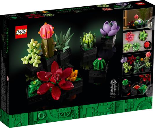 Piante grasse - Icons 10309 - LEGO - Set mattoncini - Giocattoli
