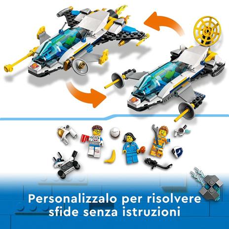 LEGO City 60354 Missioni di Esplorazione su Marte, Set Costruzioni con Avventura Digitale Interattiva, Astronave Giocattolo - 4