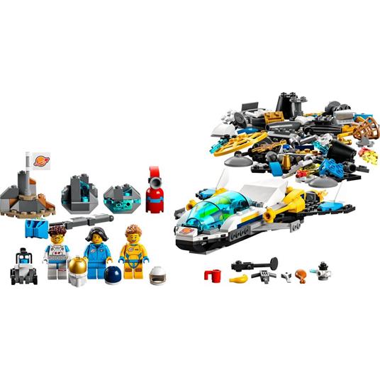 LEGO City 60354 Missioni di Esplorazione su Marte, Set Costruzioni con Avventura Digitale Interattiva, Astronave Giocattolo - 7