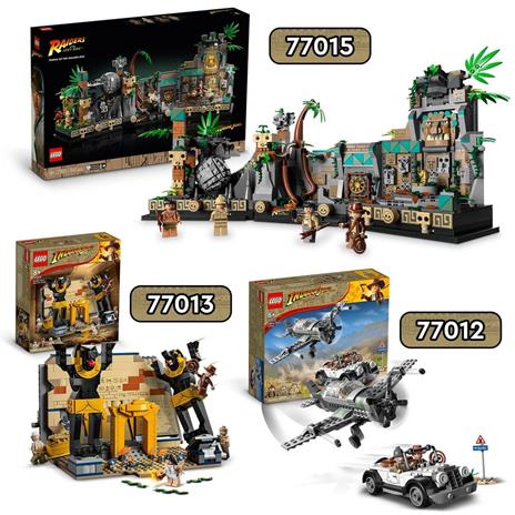 LEGO Indiana Jones 77013 Fuga dalla Tomba Perduta Gioco con Tempio e Minifigure della Mummia da I Predatori dell'Arca Perduta - 7