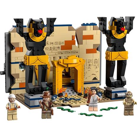 LEGO Indiana Jones 77013 Fuga dalla Tomba Perduta Gioco con Tempio e Minifigure della Mummia da I Predatori dell'Arca Perduta - 8
