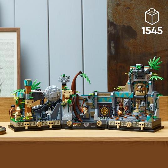 LEGO Indiana Jones 77015 Il Tempio dell’Idolo d’Oro Kit di Costruzione per Adulti Set dal Film I Predatori dell'Arca Perduta - 3