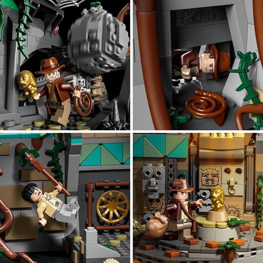 LEGO Indiana Jones 77015 Il Tempio dell’Idolo d’Oro Kit di Costruzione per Adulti Set dal Film I Predatori dell'Arca Perduta - 5