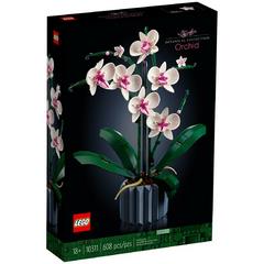 LEGO Icons 10311 Orchidea, Set per Adulti da Collezione, Hobby Creativi, Modellino da Costruire in Mattoncini con Fiori Finti